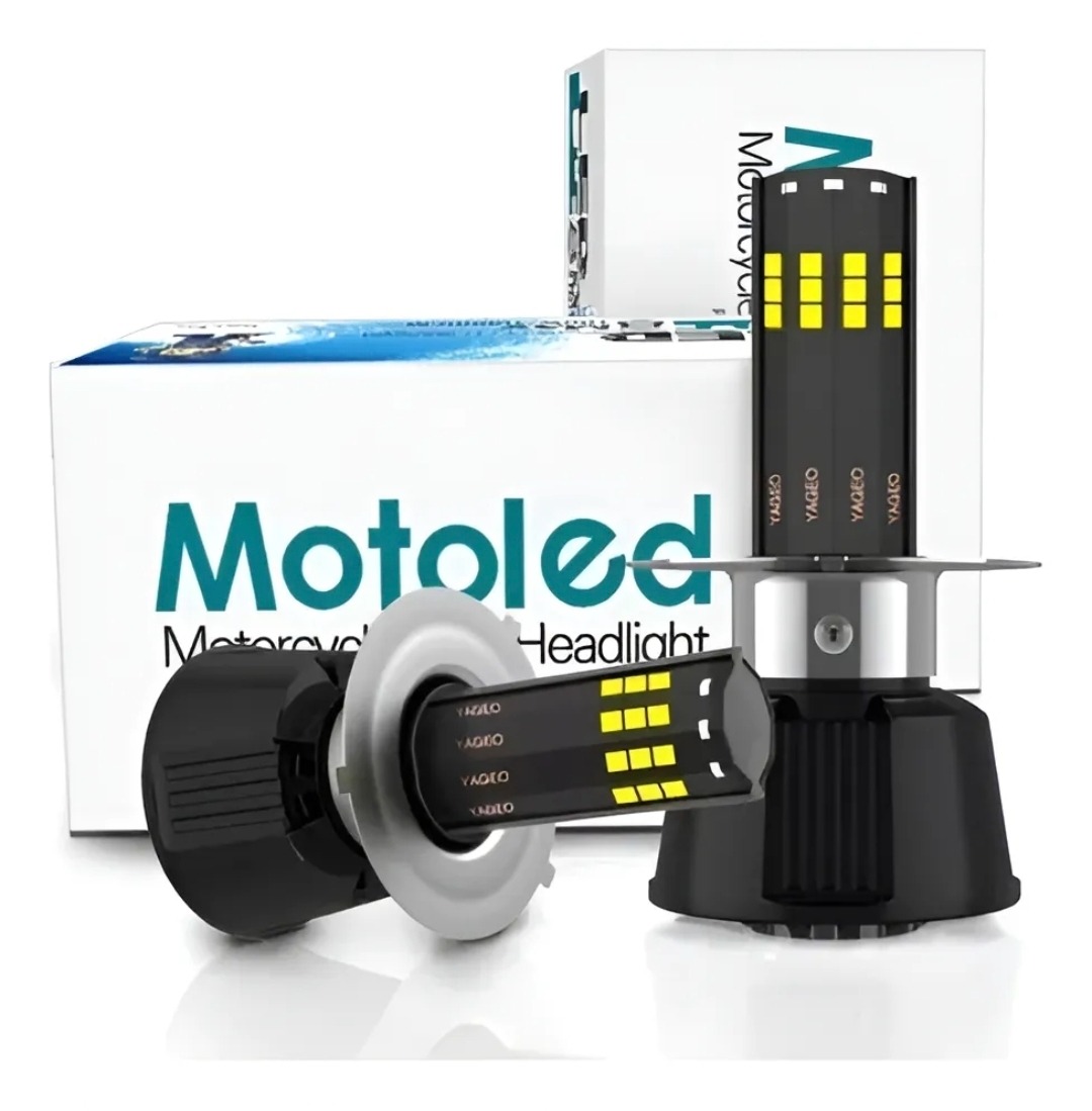 LED H4 HID 12K LM 8 CARAS